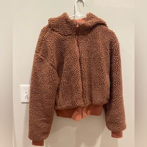 Fabletics teddy jacket